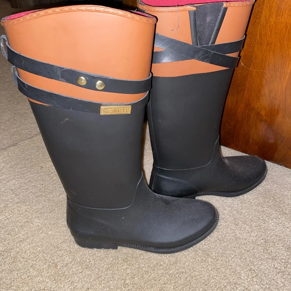 Hilfiger rain boots